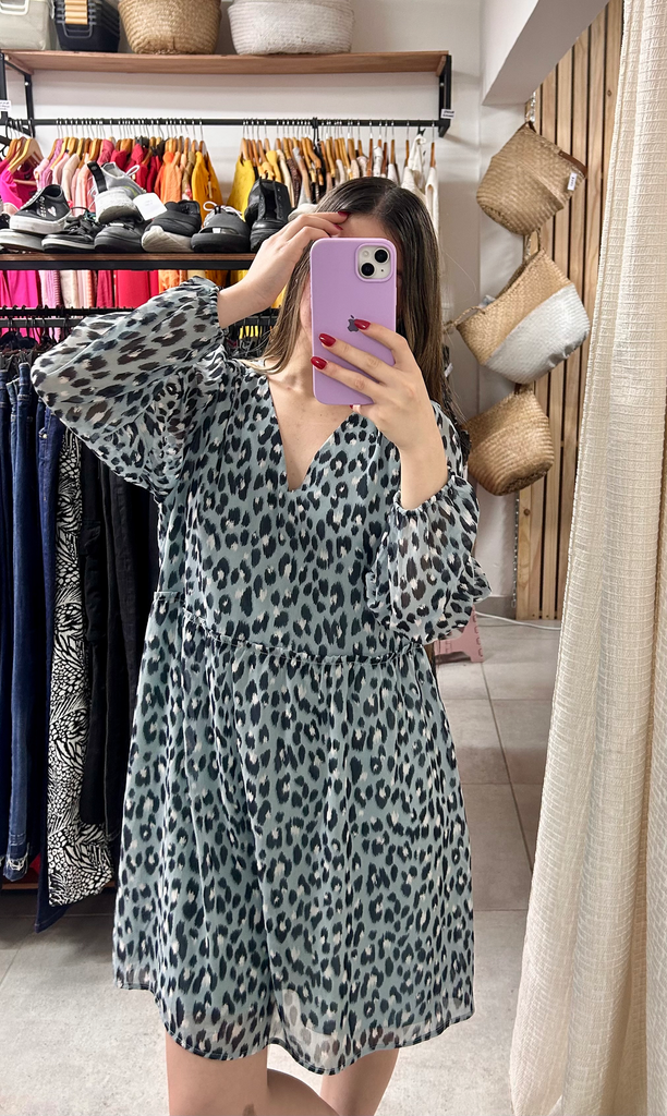 Vestido Animal print 