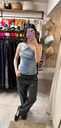 Top de jean Zara