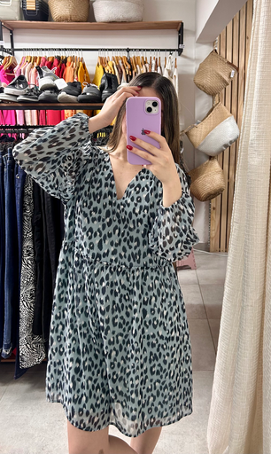 Vestido Animal print 