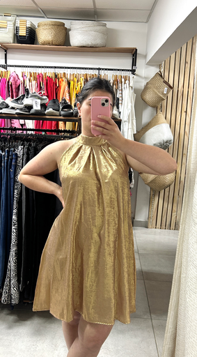 Vestido dorado